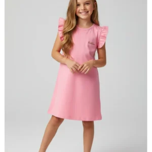 Vestido Infantil Verão Feminino Faella - Rosa